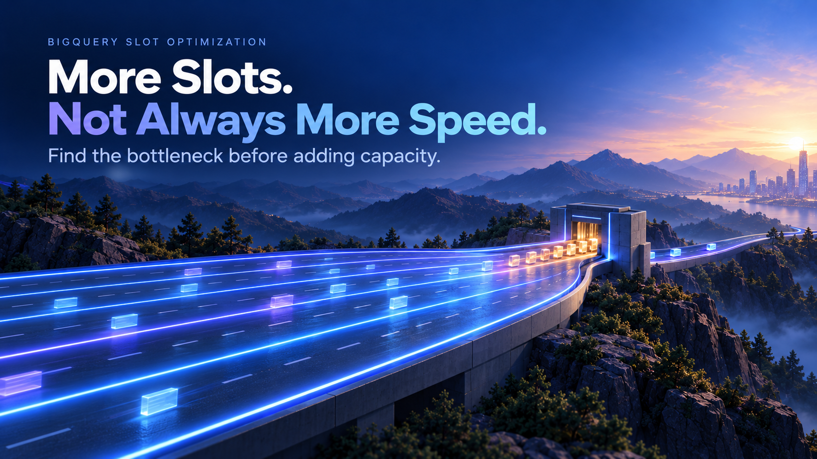 More BigQuery slots does not always mean better performance: optimize the workload before adding capacity